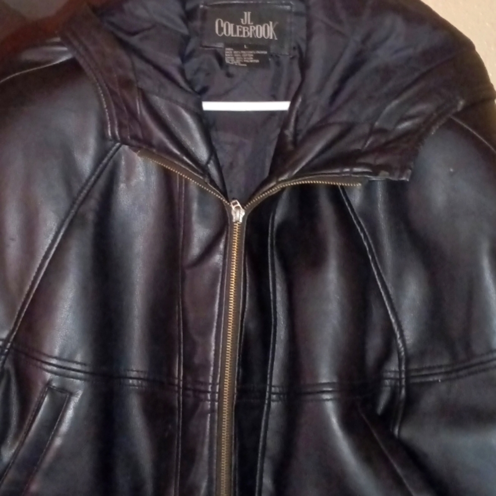 JL Colebrook leather jacket